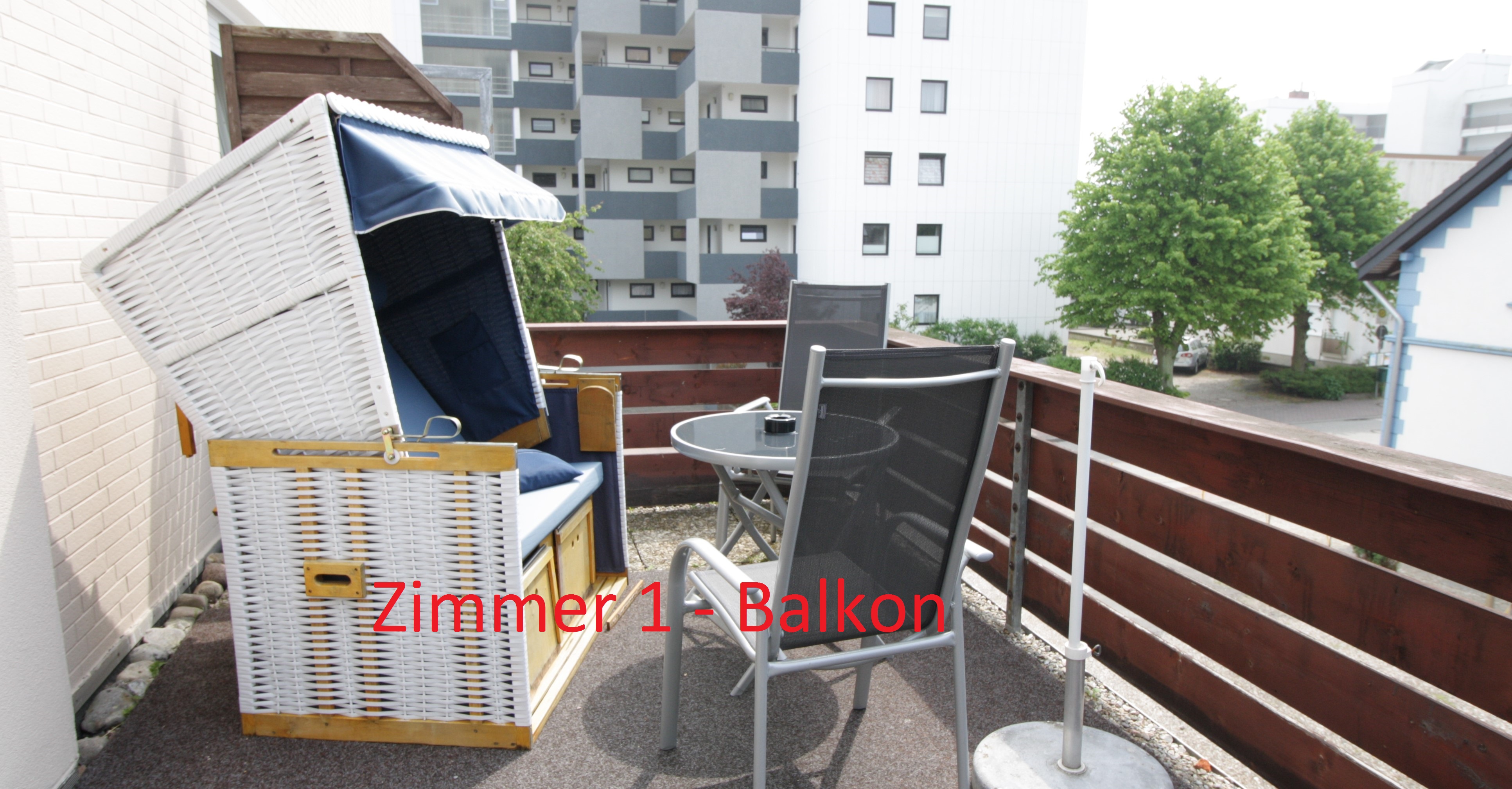 Komfort-Doppelzimmer mit Balkon